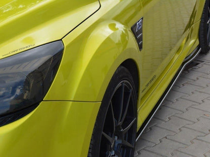 Maxton Design Side Skirts Diffusers Ford Focus MK2 RS - Carbon Look