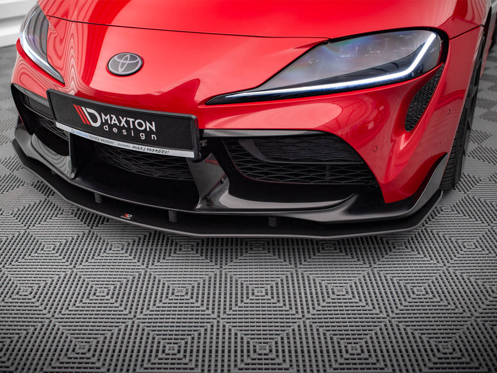 Maxton Design Street PRO Front Splitter Toyota Supra MK5 (2019-)