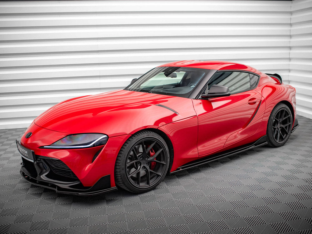 Maxton Design Side Skirts Diffusers V.3 Toyota Supra Mk5