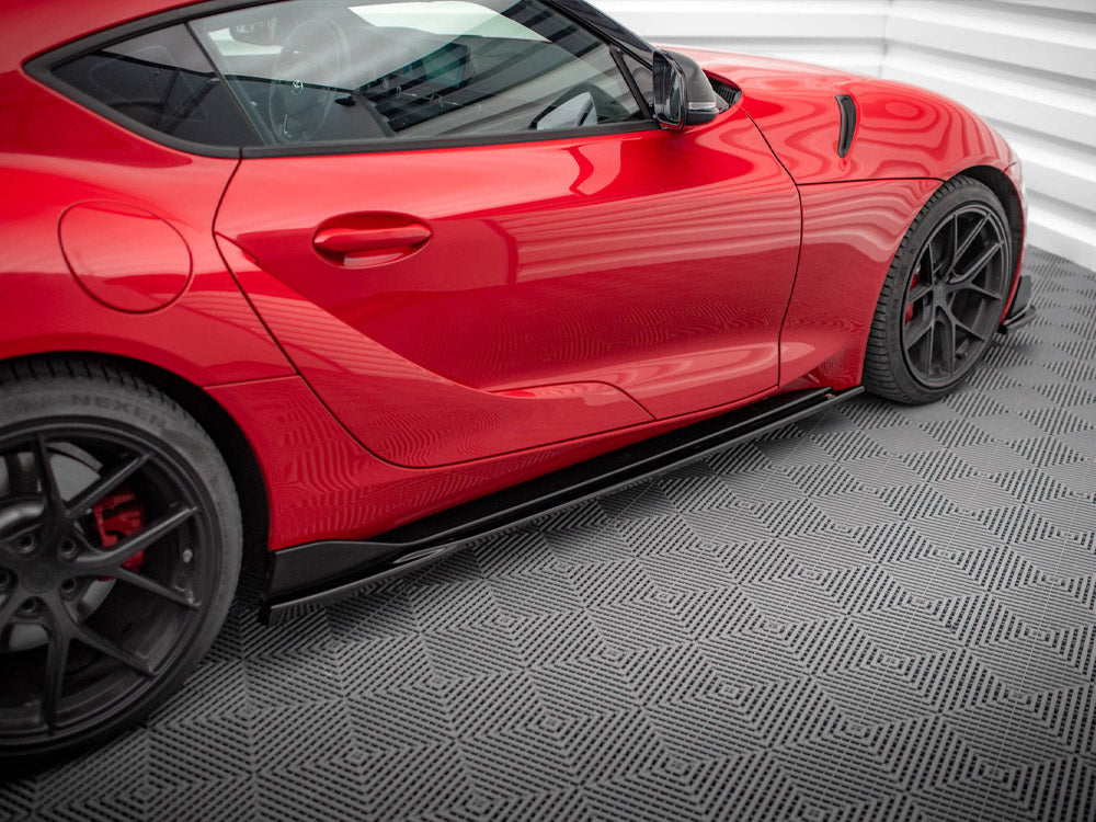 Maxton Design Side Skirts Diffusers V.3 Toyota Supra Mk5