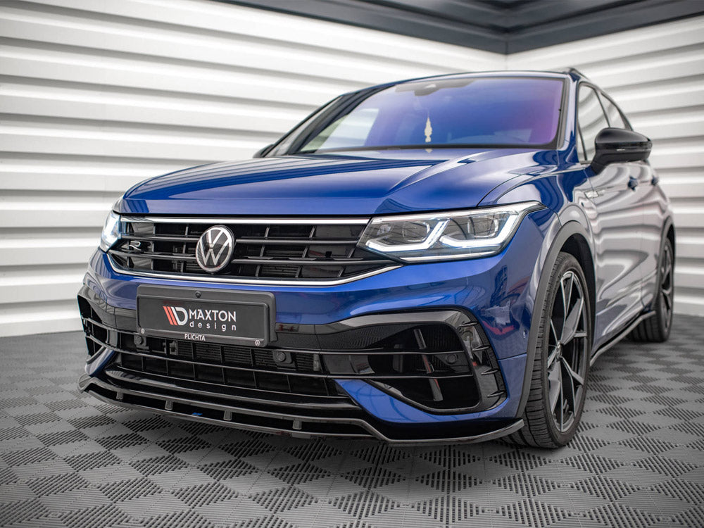 Maxton Design Front Splitter V.1 VW Tiguan R / R-Line Mk2 Facelift