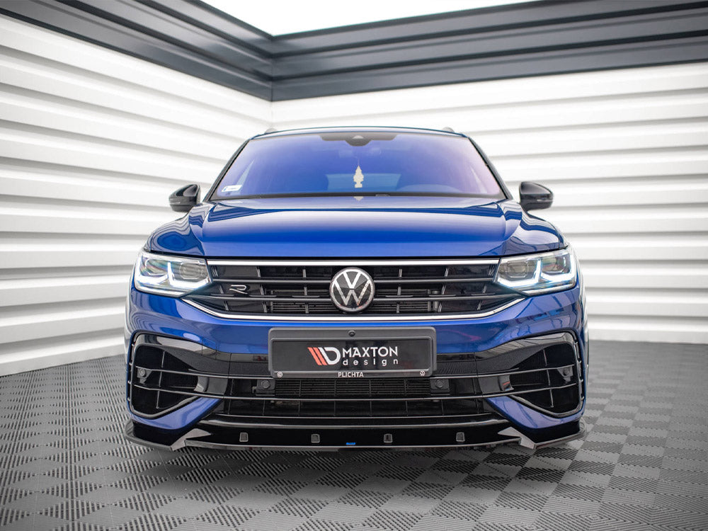 Maxton Design Front Splitter V.2 VW Tiguan R  / R-line MK2 Facelift (2020-)