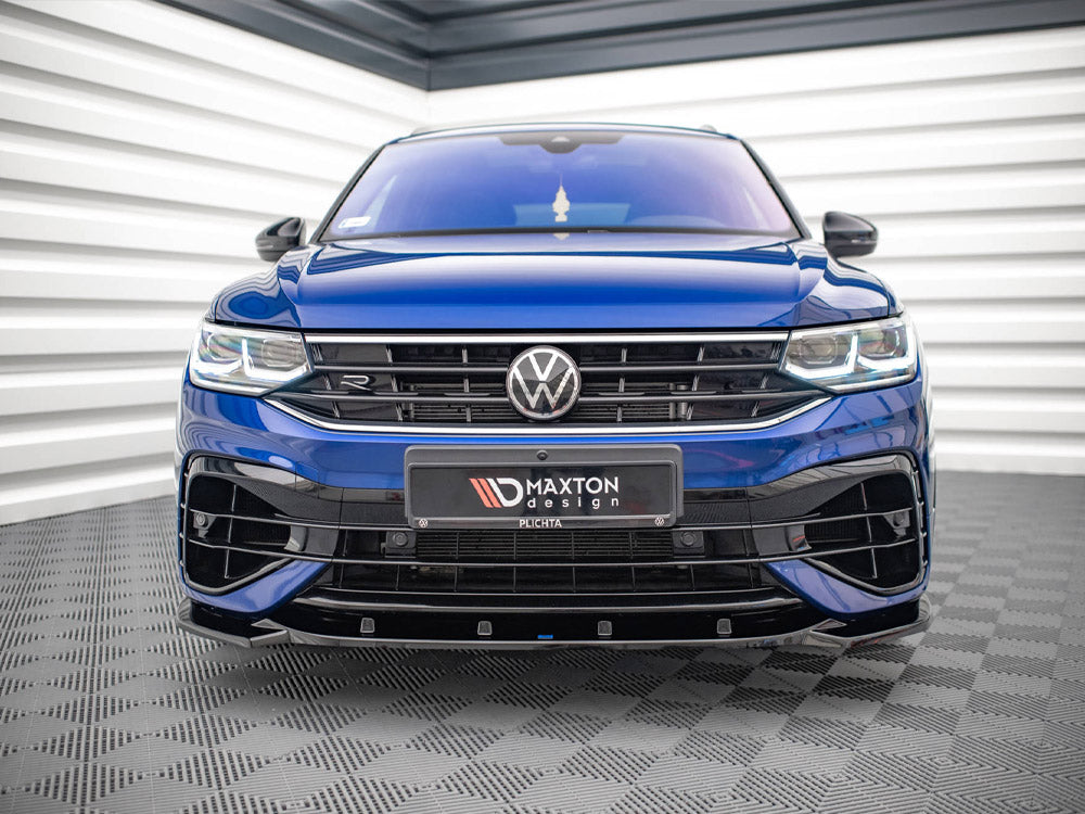 Maxton Design Front Splitter V.3 VW Tiguan R  / R-line MK2 Facelift (2020-)