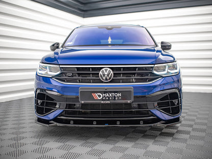 Maxton Design Front Splitter V.3 VW Tiguan R  / R-line MK2 Facelift (2020-)
