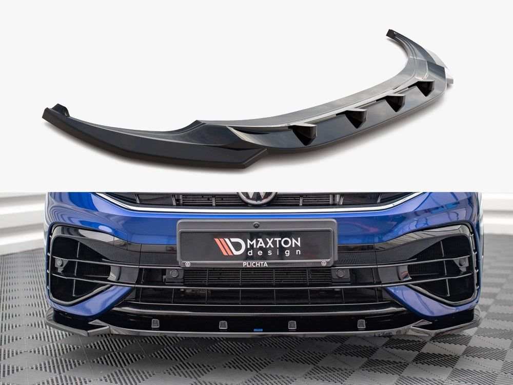 Maxton Design Front Splitter V.3 VW Tiguan R  / R-line MK2 Facelift (2020-)