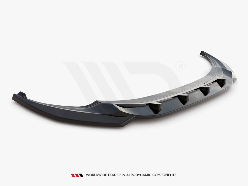 Maxton Design Front Splitter V.3 VW Tiguan R  / R-line MK2 Facelift (2020-)