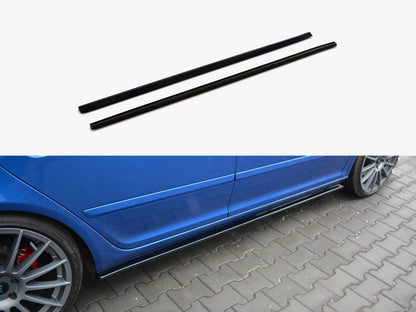 Maxton Design Side Skirts Splitters Skoda Octavia MK2 VRS Facelift  (2008-2013)
