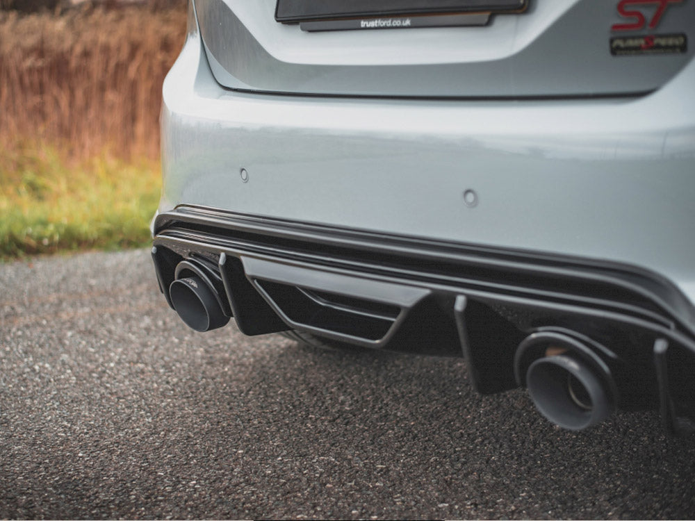 Maxton Design Rear Diffuser + Milltek GPF/OPF BACK Exhaust System - Ford Fiesta Mk8 ST