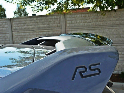 Maxton Design Spoiler CAP VER.1 Ford Focus 3 RS - Carbon Look