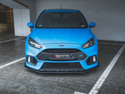 Maxton Design Street PRO Front Splitter V.2 Ford Focus RS Mk3