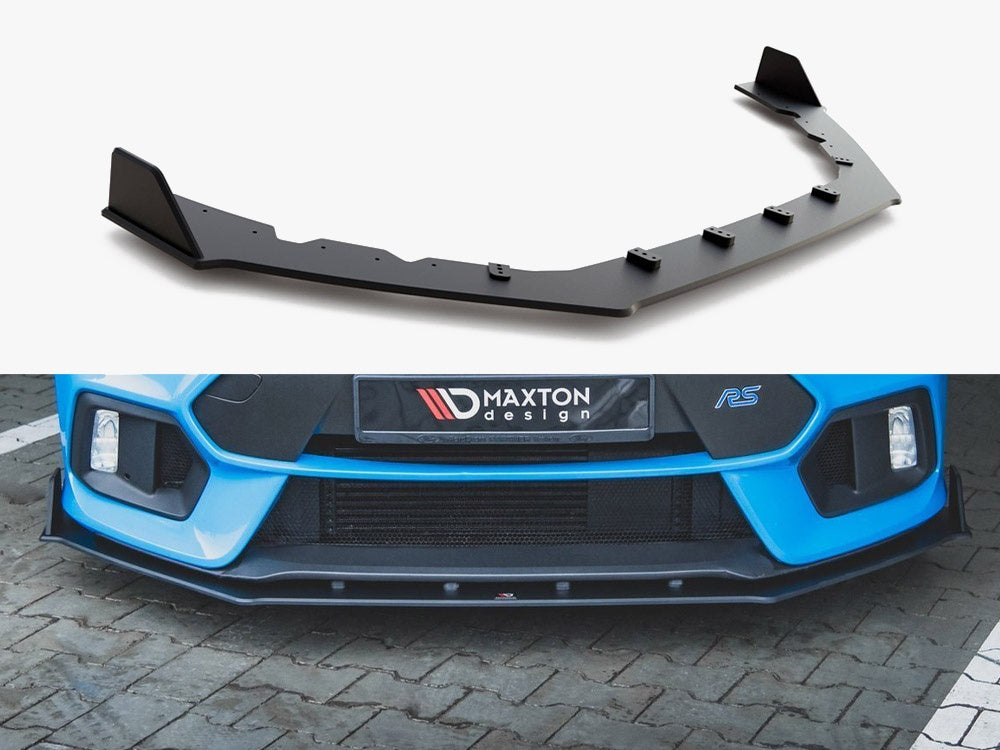 Maxton Design Street PRO Front Splitter V.2 Ford Focus RS Mk3