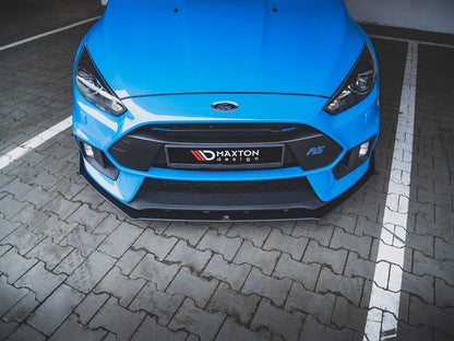 Maxton Design Street PRO Front Splitter V.2 Ford Focus RS Mk3