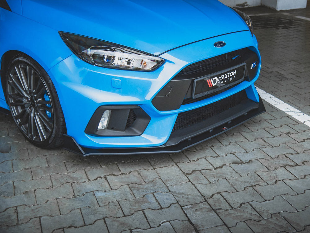 Maxton Design Street PRO Front Splitter V.2 Ford Focus RS Mk3