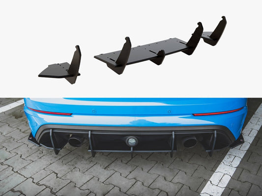 Maxton Design Street PRO Rear Diffuser Ford Focus RS Mk3