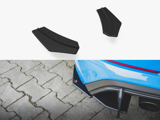 Maxton Design Street PRO Rear Side Splitters Ford Focus RS Mk3