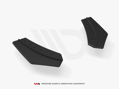 Maxton Design Street PRO Rear Side Splitters Ford Focus RS Mk3