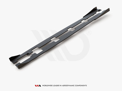 Maxton Design Street PRO Side Skirts Diffusers + Flaps Ford Focus RS Mk3