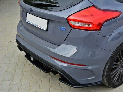 Maxton Design Central Rear Splitter Ford Focus 3 RS