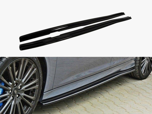 Maxton Design Side Skirts Diffusers Ford Focus MK3 RS, MK 3.5 ST, MK 3 ST