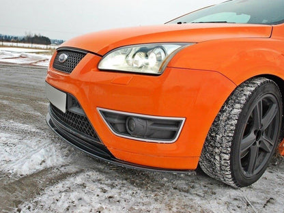 Maxton Design Front Splitter Ford Focus II ST Preface Model (Ver. 2)