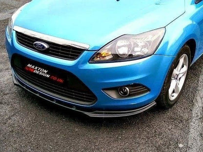 Maxton Design Front Splitter Ford Focus II Facelift - Textured