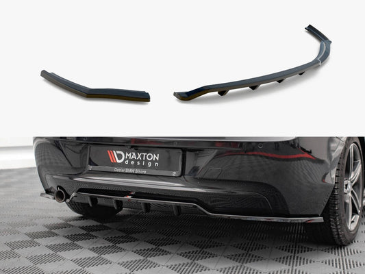 Maxton Design Central Rear Splitter (Vertical Bars) BMW 1 F20