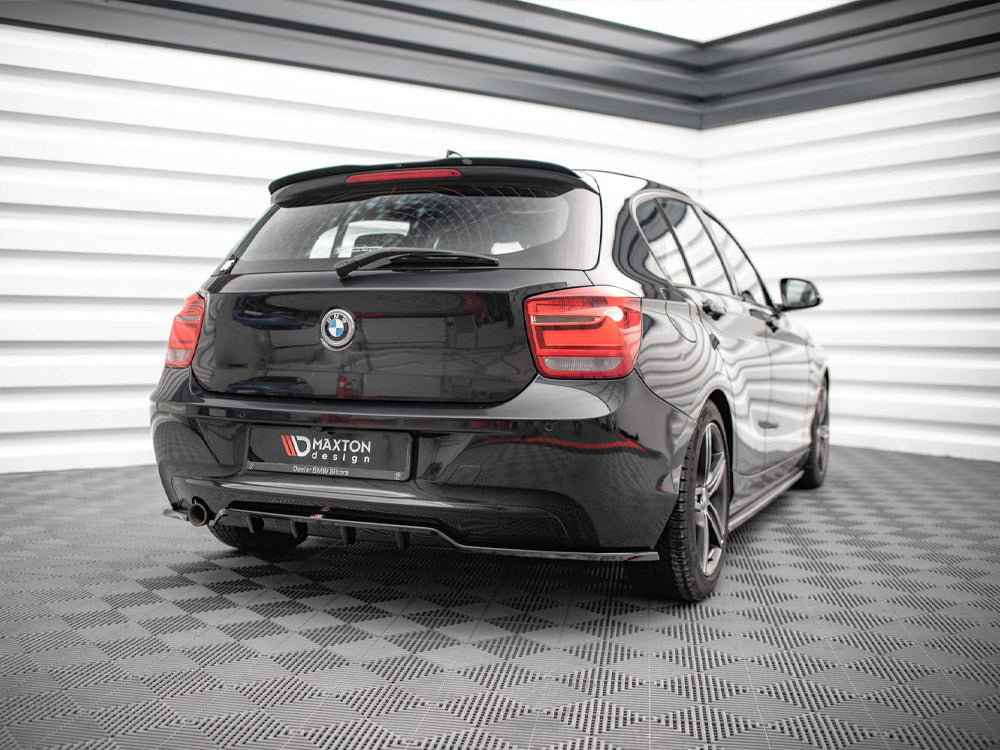 Maxton Design Central Rear Splitter (Vertical Bars) BMW 1 F20