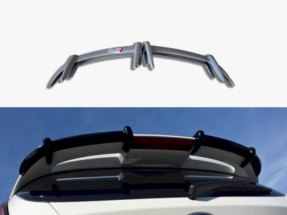 Maxton Design Roof Spoiler Extension Ford Fiesta MK7 ST / Zetec S Facelift Primer Painted