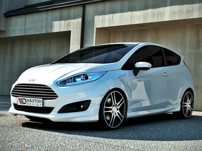 Maxton Design Front Bumper Spoiler Ford Fiesta Mk7 Facelift