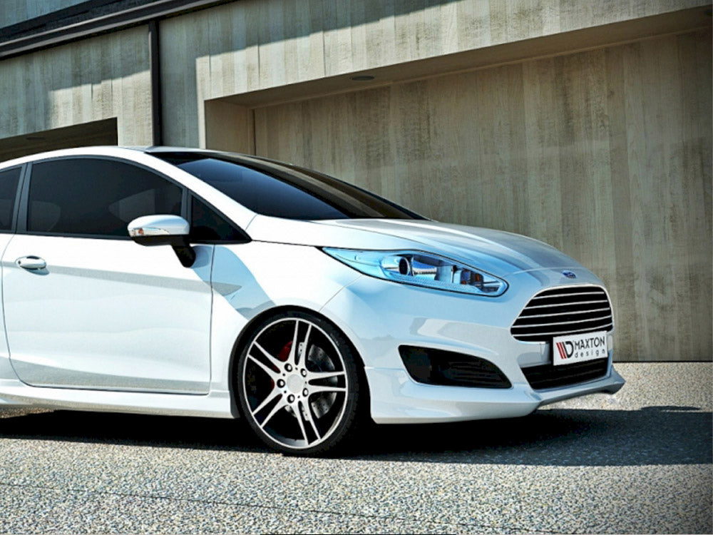 Maxton Design Front Bumper Spoiler Ford Fiesta Mk7 Facelift