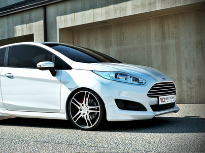 Maxton Design Front Bumper Spoiler Ford Fiesta Mk7 Facelift