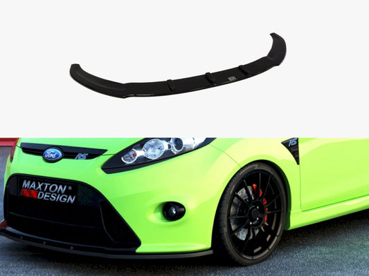 Maxton Design Front Splitter Ford Fiesta MK7 (For RS Look Bumper)