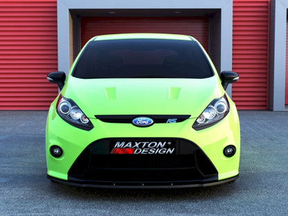 Maxton Design Front Splitter Ford Fiesta MK7 (For RS Look Bumper)