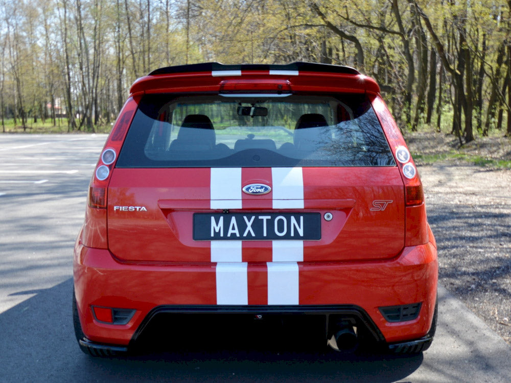 Maxton Design Spoiler Extension V.1 Ford Fiesta MK6 ST (2004-2008) - Textured