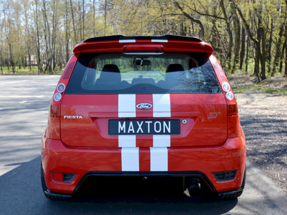 Maxton Design Spoiler Extension V.1 Ford Fiesta MK6 ST (2004-2008) - Textured
