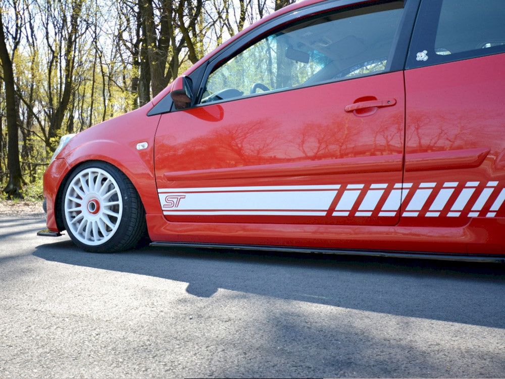 Maxton Design Side Skirts Diffusers Ford Fiesta MK6 ST (2004-2007)