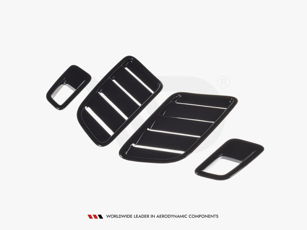Maxton Design SET OF Bonnet Vents Ford Focus ST-Line / ST Mk4 - Carbon Look