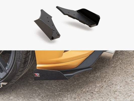 Maxton Design Street PRO Rear Side Splitters + Flaps Ford Focus ST Mk4