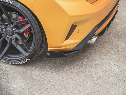 Maxton Design Street PRO Rear Side Splitters + Flaps Ford Focus ST Mk4
