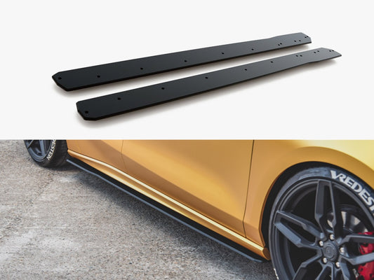 Maxton Design Street PRO Side Skirt Diffusers Ford Focus ST / ST-Line Mk4
