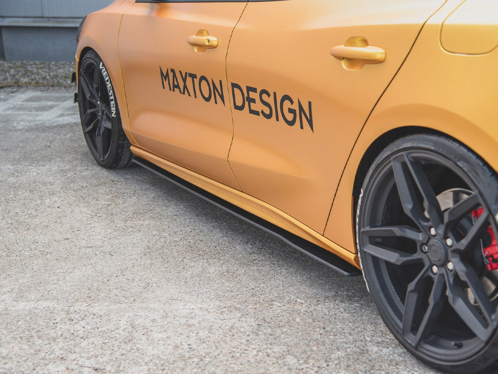 Maxton Design Street PRO Side Skirt Diffusers Ford Focus ST / ST-Line Mk4