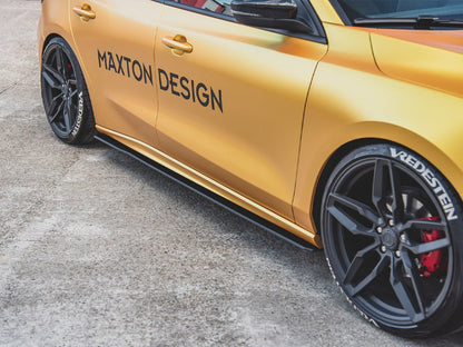 Maxton Design Street PRO Side Skirt Diffusers Ford Focus ST / ST-Line Mk4