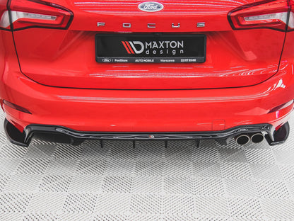Maxton Design Rear Side Splitters V.3 (For rear valance v.1) Ford Focus ST-Line Estate Mk4