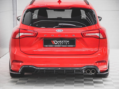 Maxton Design Rear Side Splitters V.4 (For rear valance v.1) Ford Focus ST-Line Estate Mk4