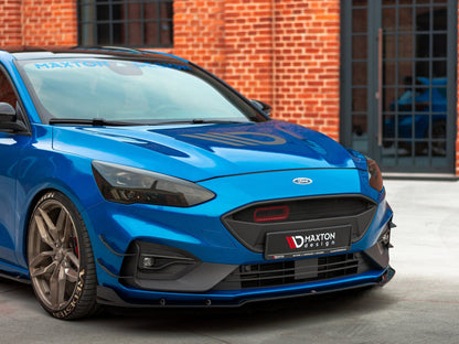 Maxton Design Front Splitter Ford Focus Mk4 ST / ST-Line