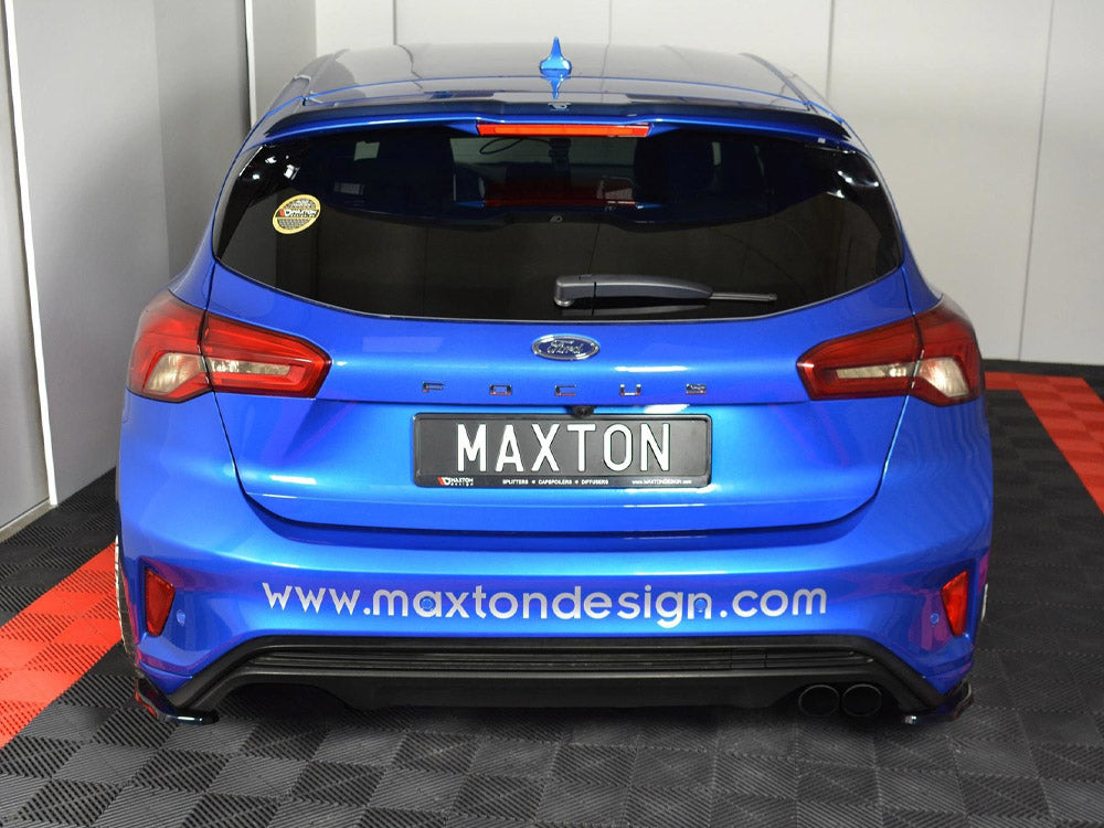 Maxton Design Rear Side Splitters V.1 Ford Focus ST-Line Mk4 - Textured