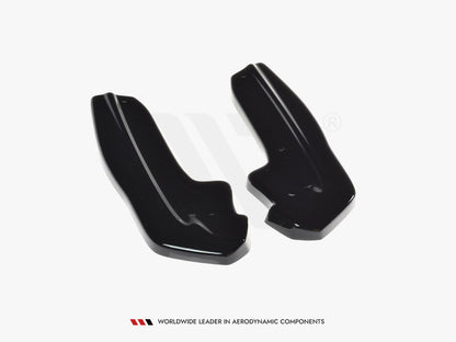 Maxton Design Rear Side Splitters V.1 Ford Focus ST-Line Mk4 - Carbon Look