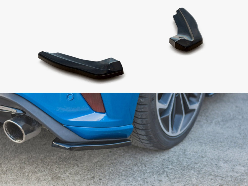 Maxton Design Rear Side Splitters Ford Focus MK4 ST (2019-) - Carbon L ...