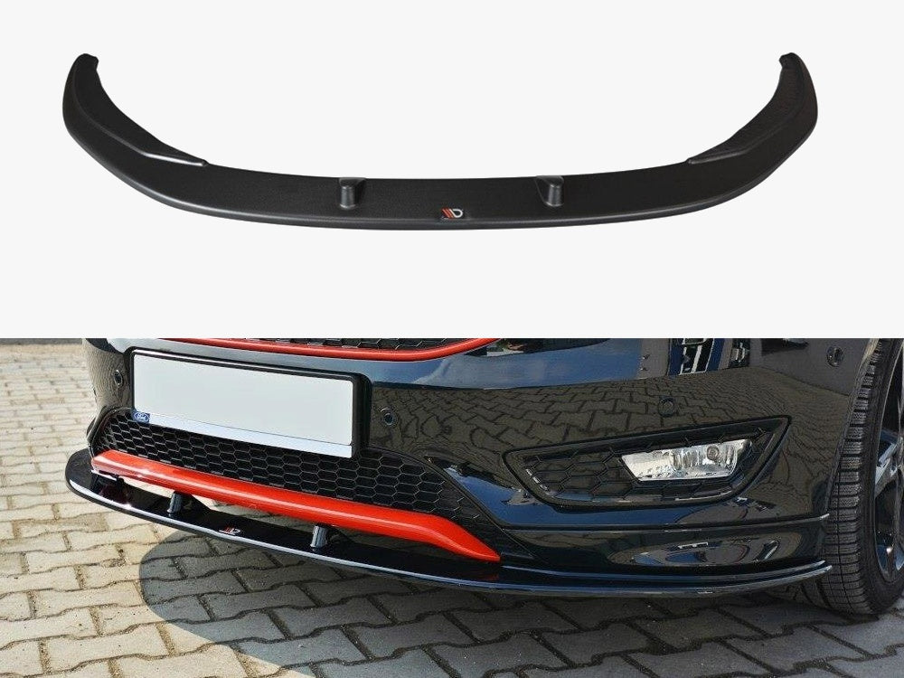Maxton Design Front Splitter V.1 Ford Focus 3 St-line (Facelift) (2015-2018)