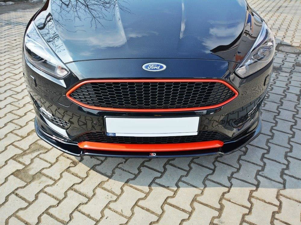 Maxton Design Front Splitter V.2 Ford Focus 3 ST-Line Facelift